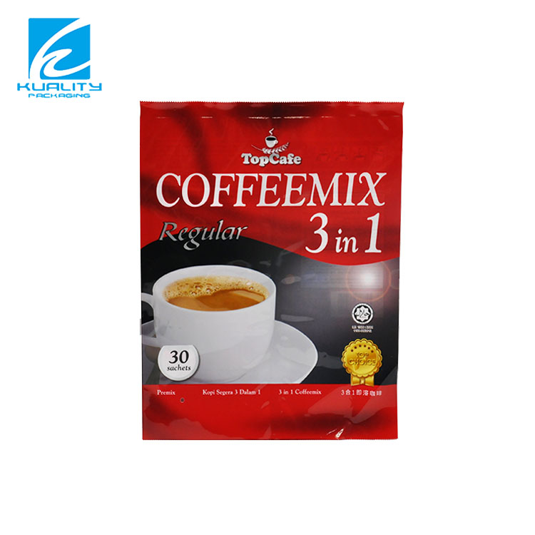 coffee packaging pouch MATT PET/AL/NY/LDPE